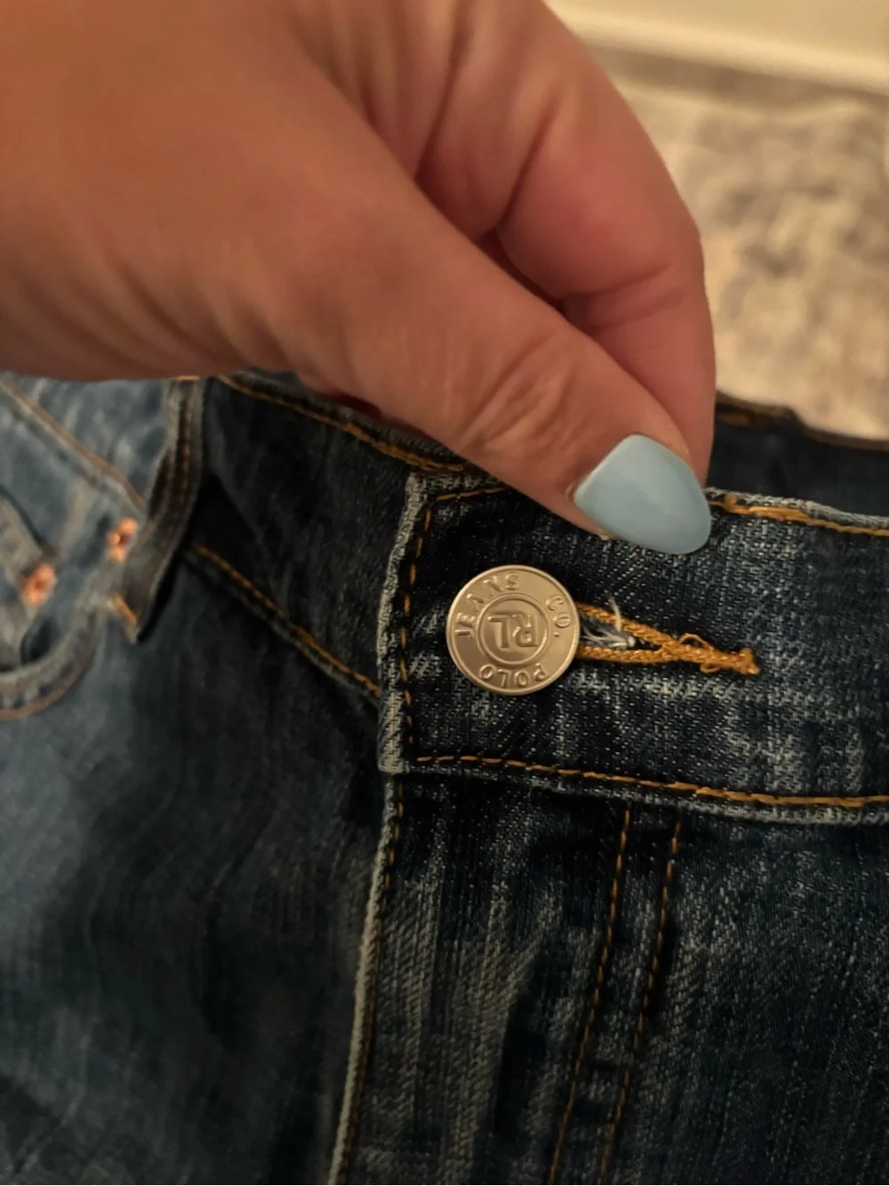 Classic Dark Blue Denim Women’s Shorts